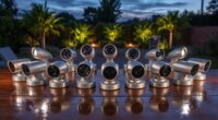 smart outdoor cameras spotlighted