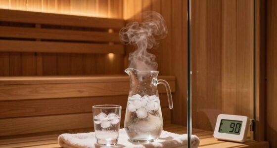 stay hydrated during sauna