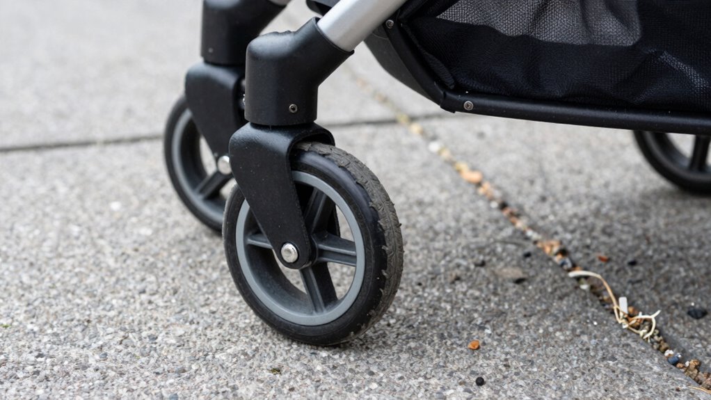 stroller wheel performance differences