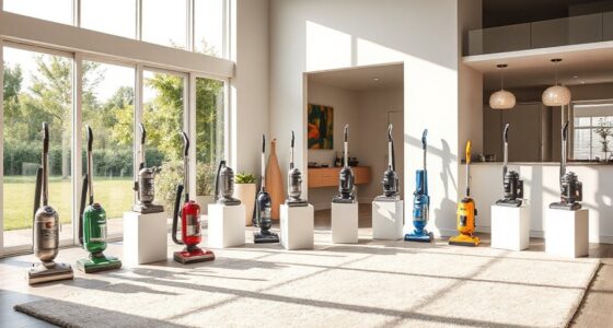 top central vacuum systems