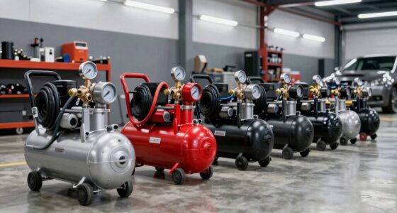 top garage air compressors