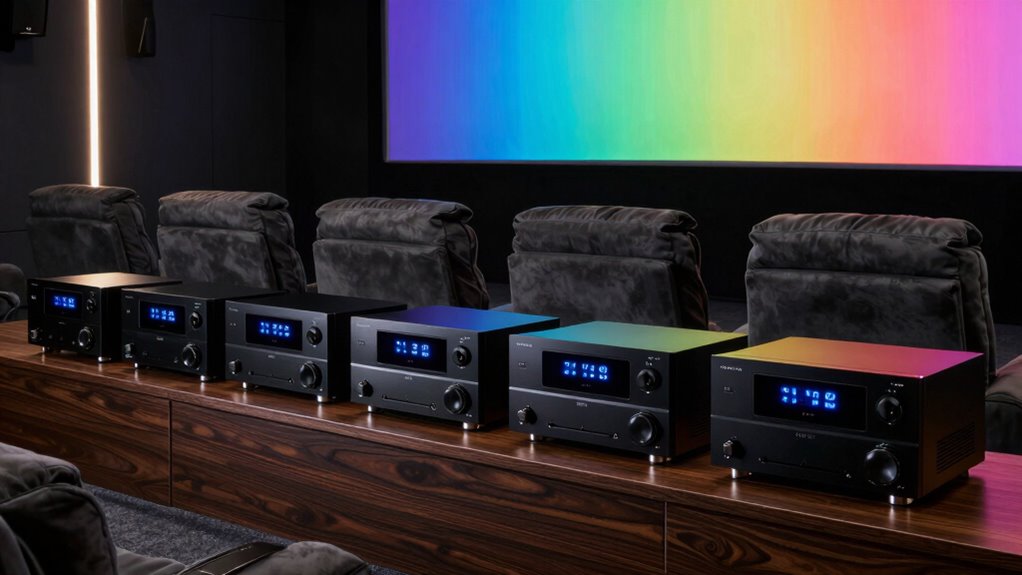 top home theater av receivers