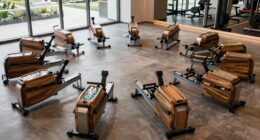 top water rowing machines