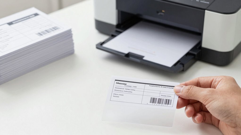 verify labels before printing