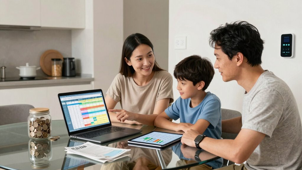 balanced expenses for families