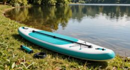 beginner friendly inflatable paddle boards