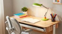 child friendly study desk features