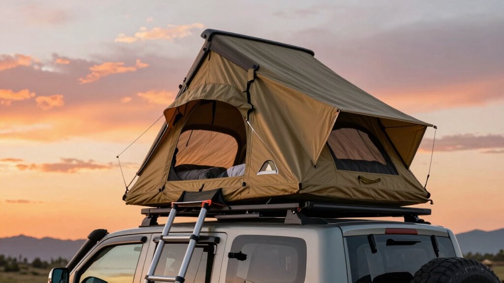 choosing weatherproof rooftop tents