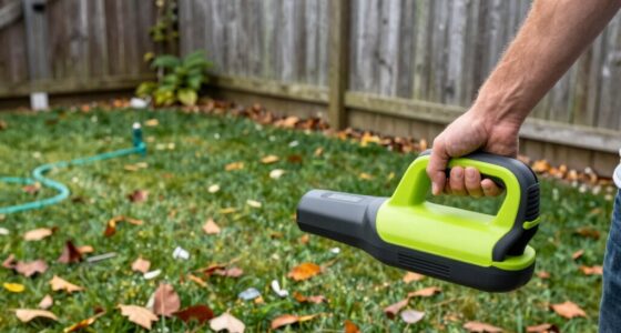 common homeowner leaf blower errors