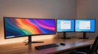 comparison of monitor setups