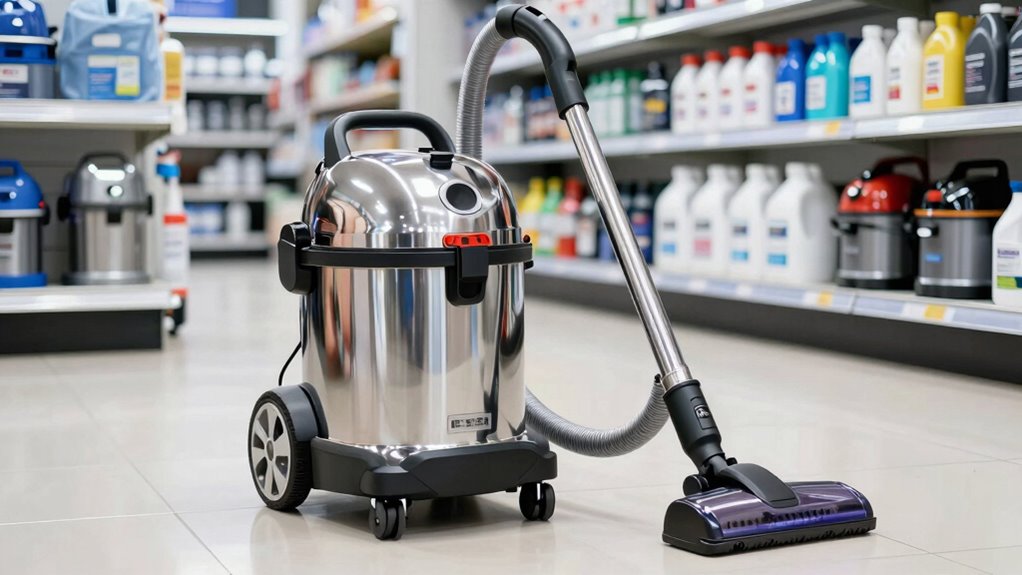 eco friendly ergonomic vacuum features
