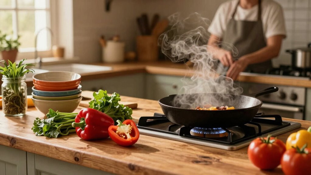 efficient organized meal preparation