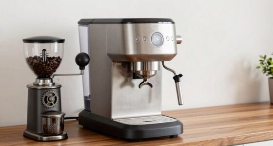 integrated grinder versus standalone