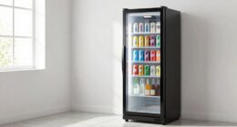 optimal beverage fridge placement