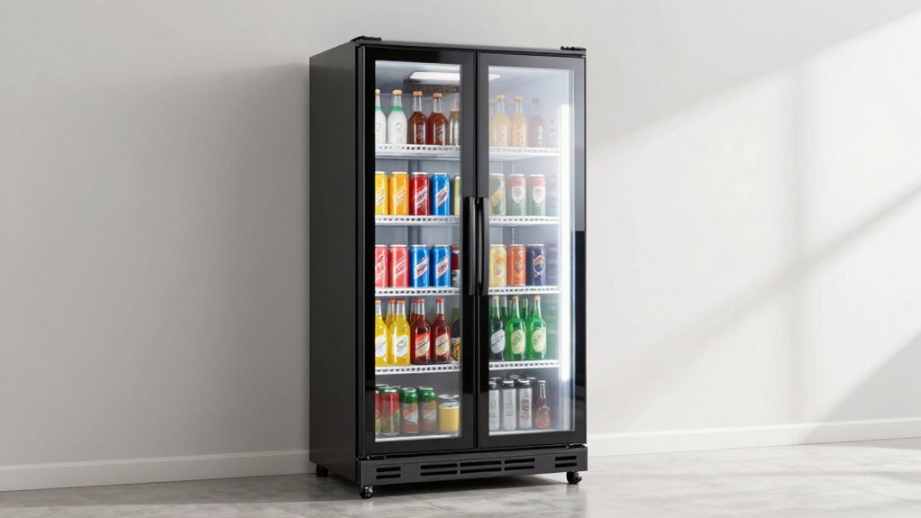 optimal beverage fridge placement