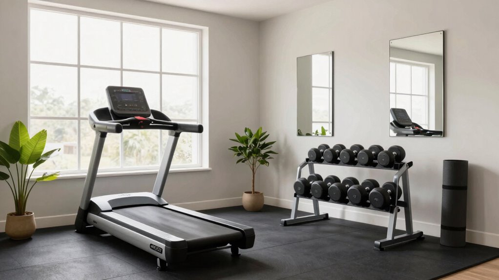 optimize gym layout lighting