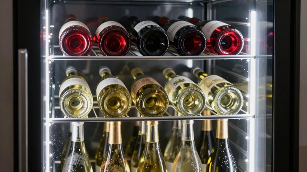 optimized wine storage temperatures