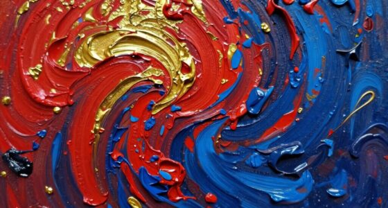 paint creates striking visuals