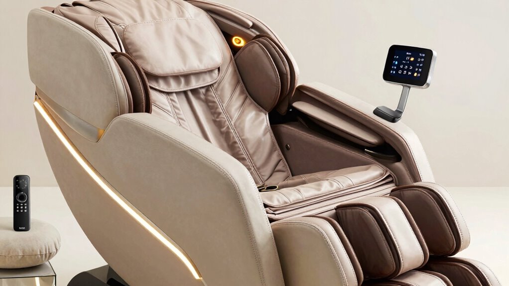 personalized adjustable massage features