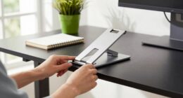 proper standing desk height