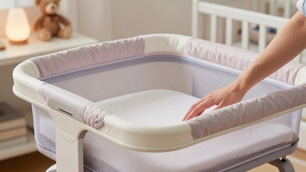 safe firm snug bedding