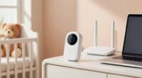 secure baby monitor connection