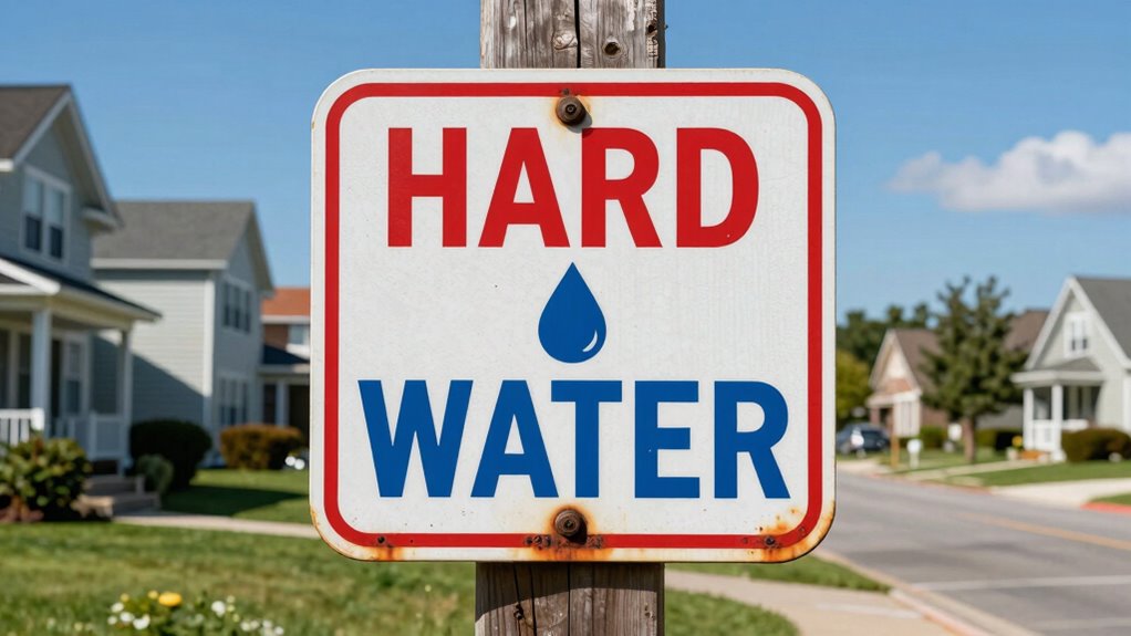 signs of hard water