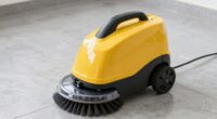 small operation floor scrubber