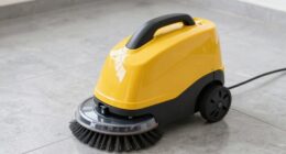 small operation floor scrubber