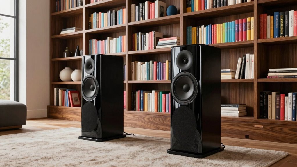 speaker size and placement
