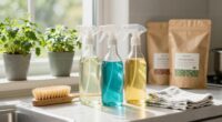 sustainable cleaning habits development
