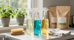 sustainable cleaning habits development
