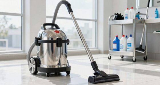 vacuum features for cleaning