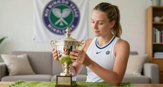 FROM YOUNGSTAR TO GRAND SLAM CHAMPION: LINDA NOSKOVÁ CONQUERS WIMBLEDON